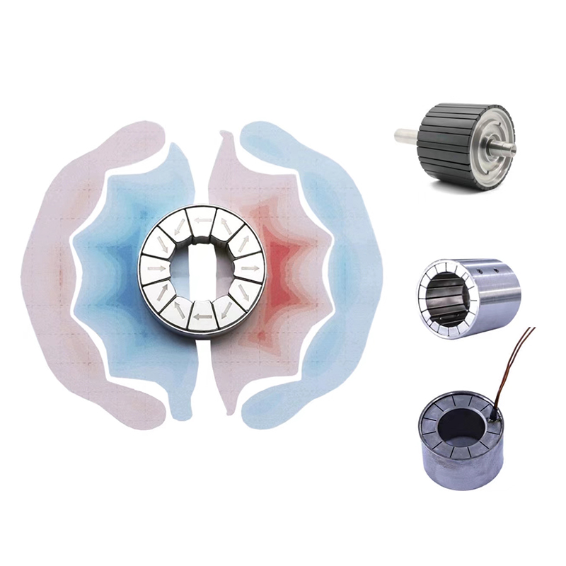 آهنربا اجزای Halbach